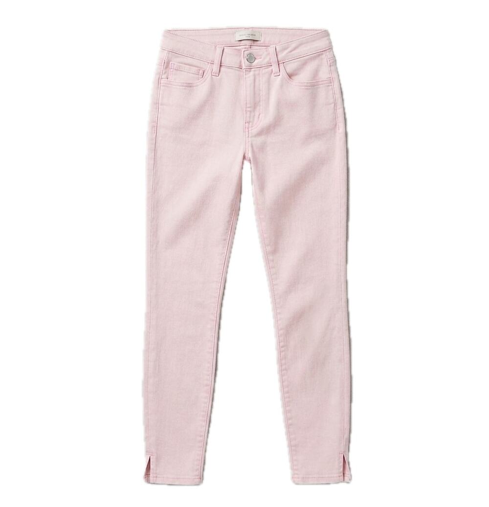 Joe's Jeans Light Pink Blush Flawless Charlie High Rise Skinny Ankle Jeans Sz 30